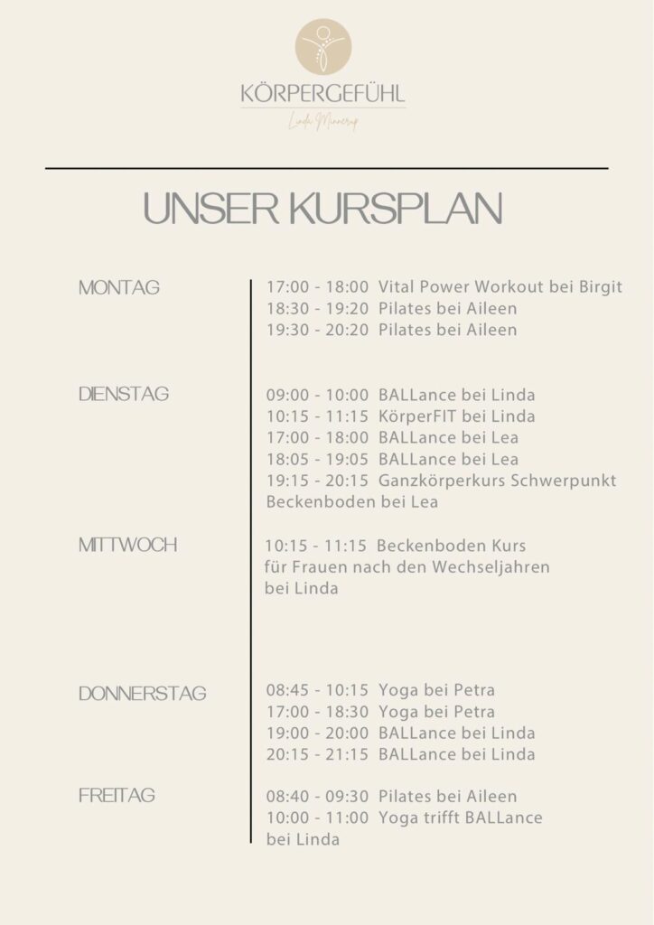 Kursplan Körpergefühl Hagen atw.